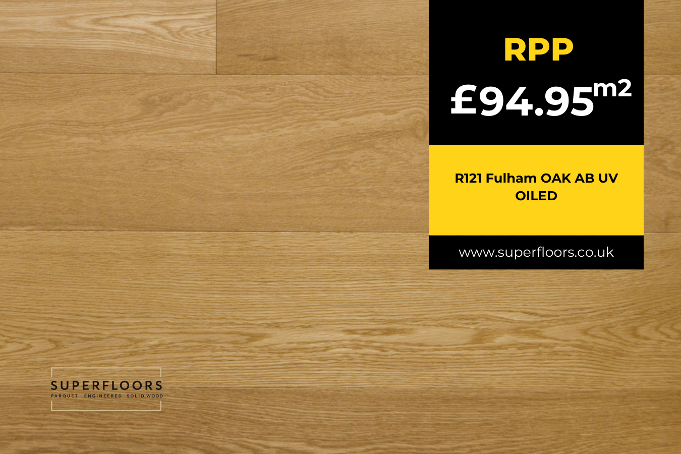 R121 Fulham OAK AB UV OILED