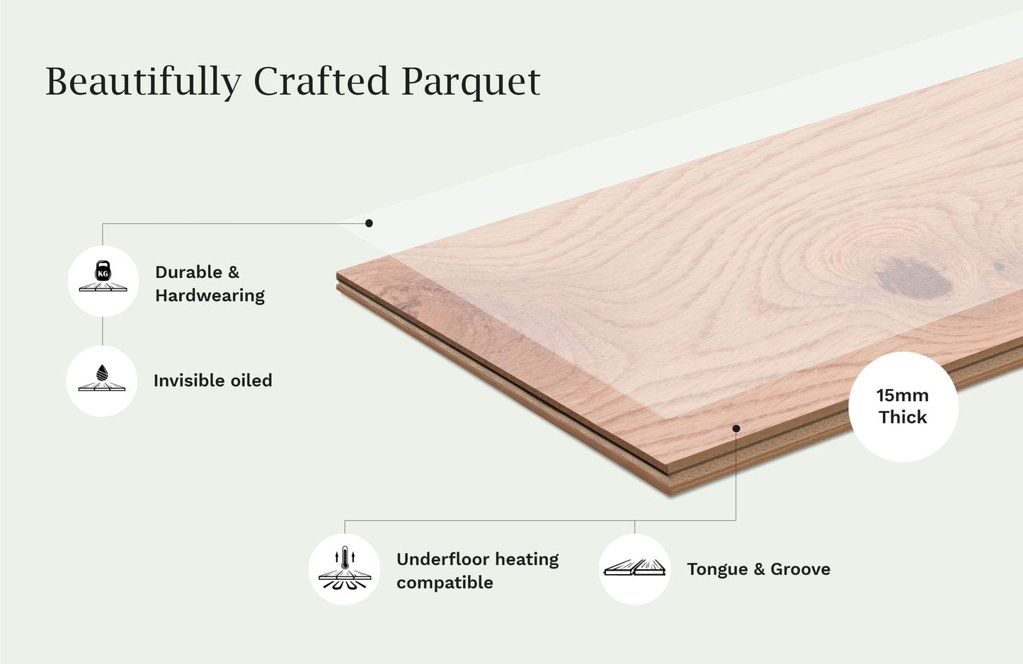 Painswick Wheat Engineered Oak