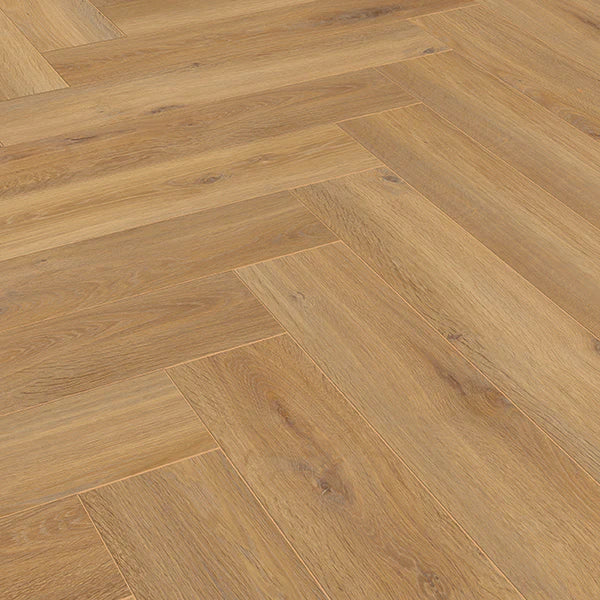 Pisa Oak Herringbone 8mm Laminate Flooring