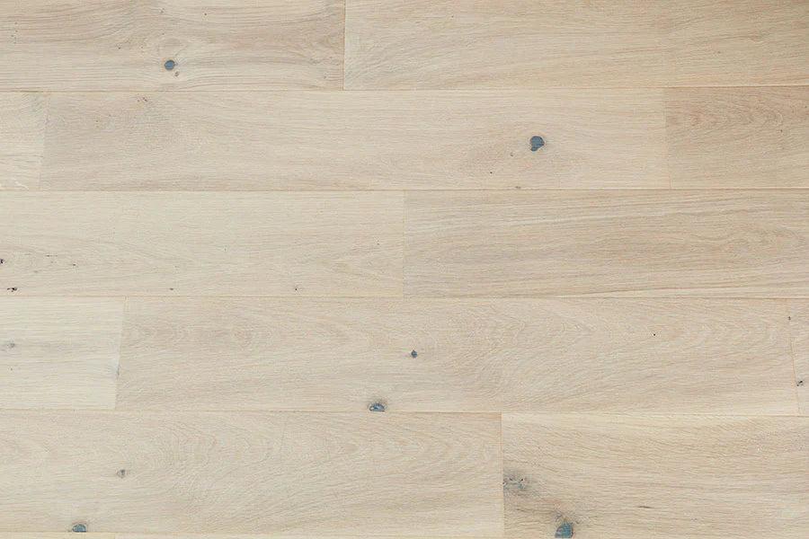 Home Choice Engineered European Rustic Oak Flooring 14mm x 180mm Alabaster Lacquered