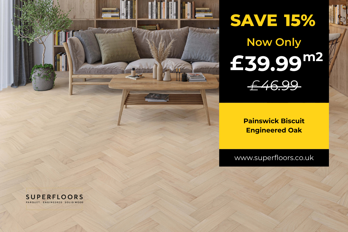 Painswick Biscuit Engineered Oak