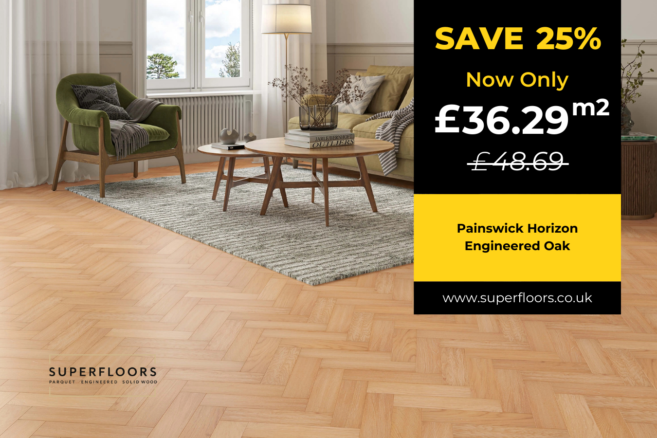 Painswick Horizon Engineered Oak