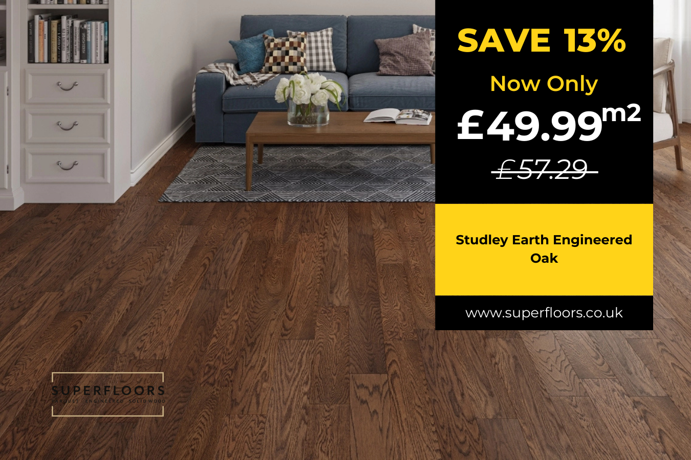 Studley Earth Engineered Oak
