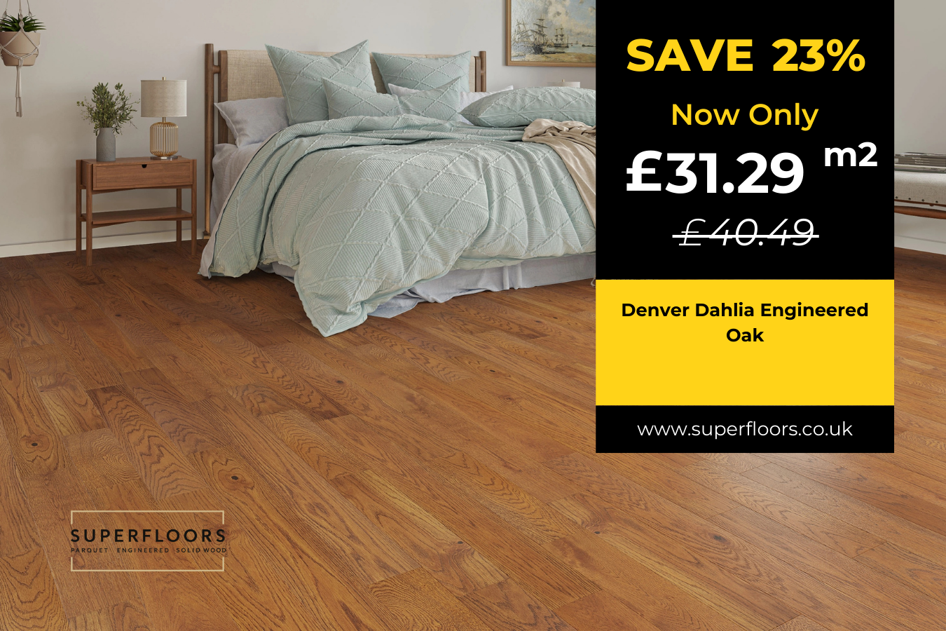 Denver Dahlia Engineered Oak