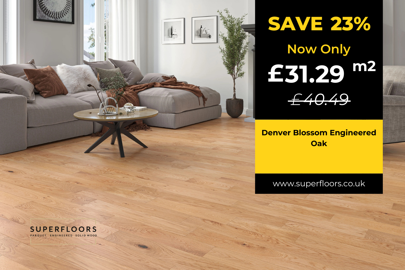 Denver Blossom Engineered Oak