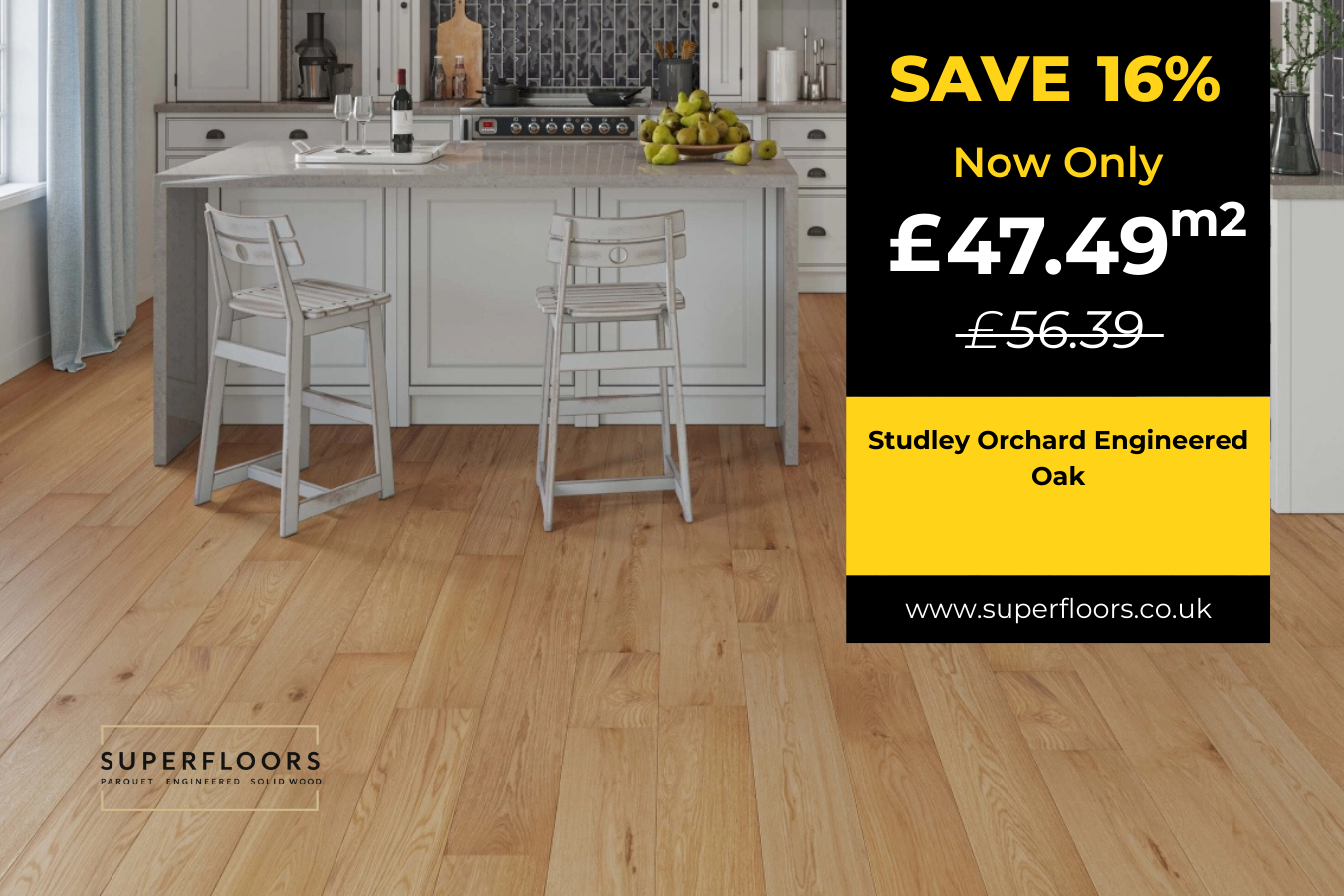 Studley Orchard Engineered Oak