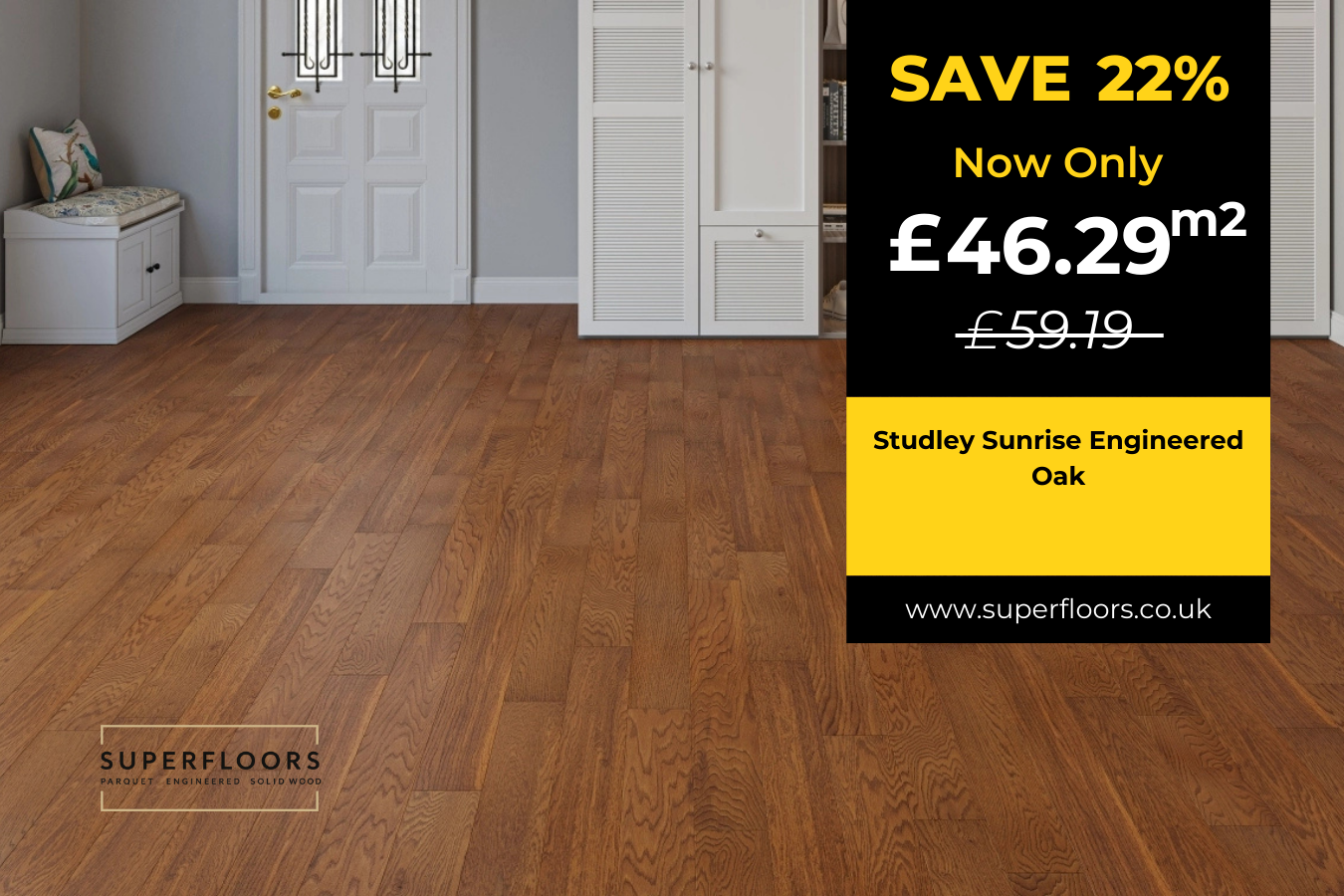 Studley Sunrise Engineered Oak