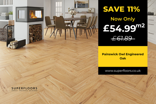 Painswick Owl Engineered Oak