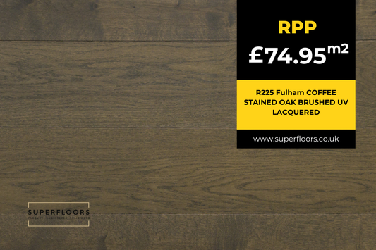 R225 Fulham COFFEE STAINED OAK BRUSHED UV LACQUERED