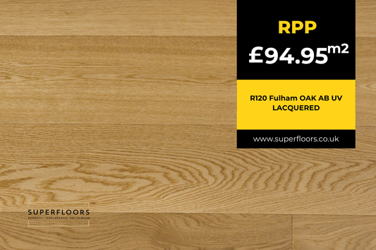R120 Fulham OAK AB UV LACQUERED