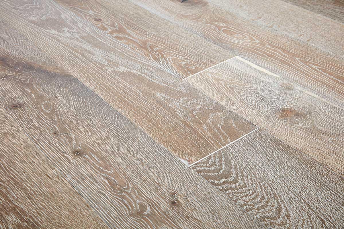 Galleria Professional Engineered European Rustic Flooring 20mm x 190mm White Fumed Brushed & Oiled
