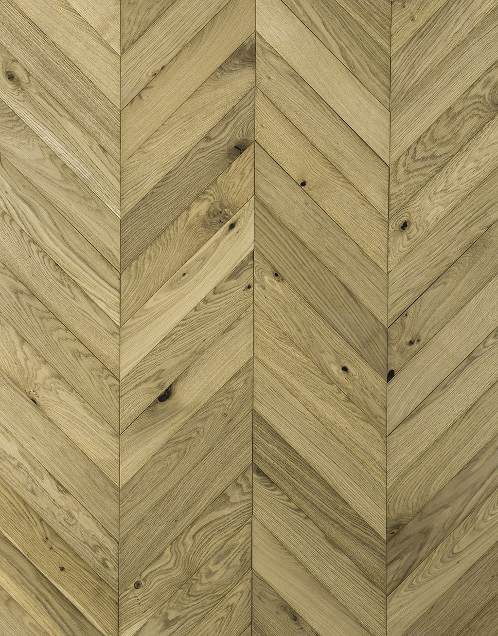 Cambridge Chevron Natural Oak Brushed & Oiled Engineered Wood Flooring 14mm x 90mm x 450mm